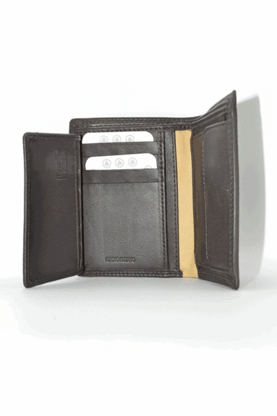 Cartera LUGUPELL con monedero marron (3)
