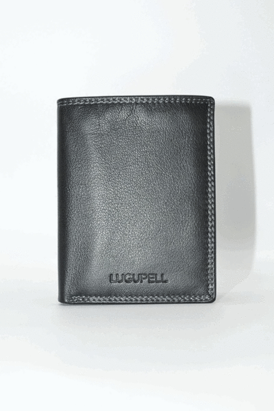 Cartera LUGUPELL con monedero negra