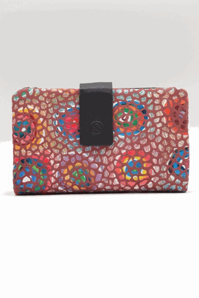 Cartera LUGUPELL Gaudi  mediana Salmon pink (1)