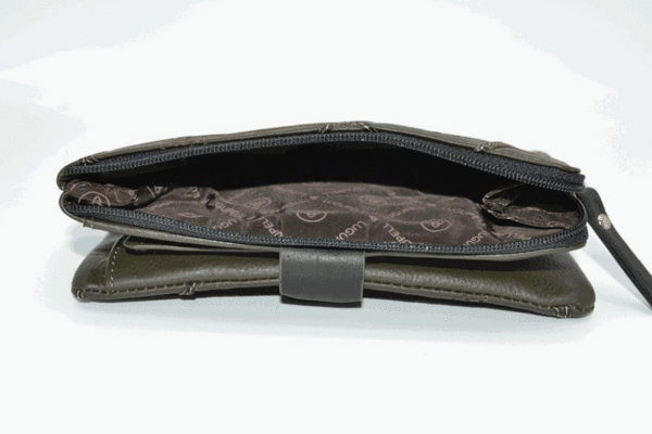 Cartera LUGUPELL Orbita grande verde (5)