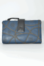 Cartera LUGUPELL Orbita mediana azul