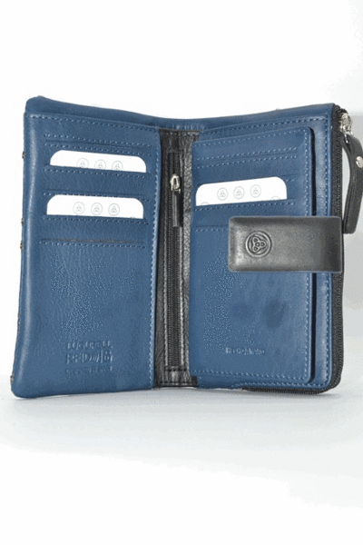 Cartera LUGUPELL Orbita mediana azul (2)