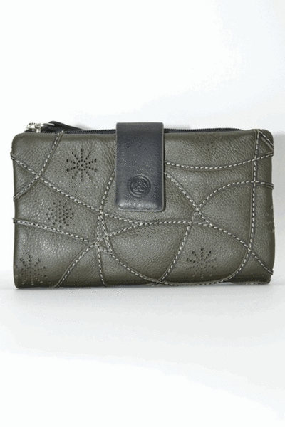 Cartera LUGUPELL Orbita mediana verde