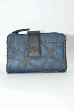 Cartera LUGUPELL Orbita pequeña azul