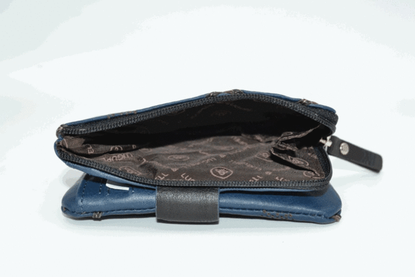 Cartera LUGUPELL Orbita pequeña azul (4)