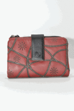 Cartera LUGUPELL Orbita pequeña roja