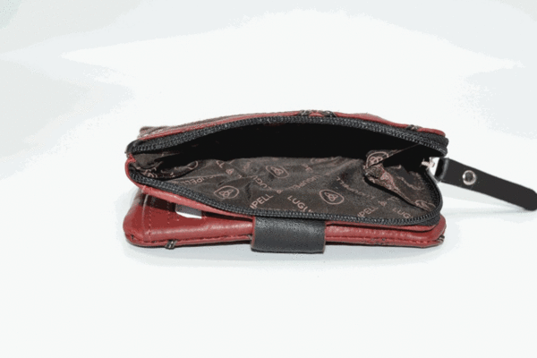 Cartera LUGUPELL Orbita pequeña roja (4)