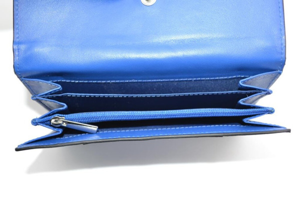 Cartera LUGUPELL Pixel grande azul (7)