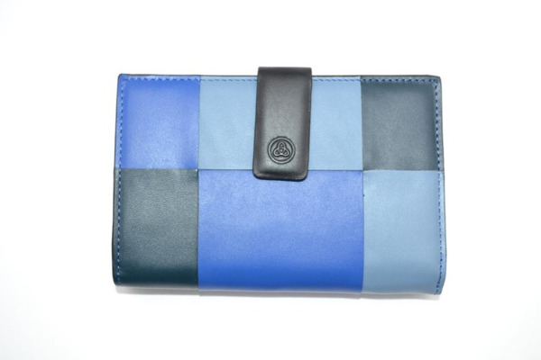 Cartera LUGUPELL Pixel mediana azul (1)