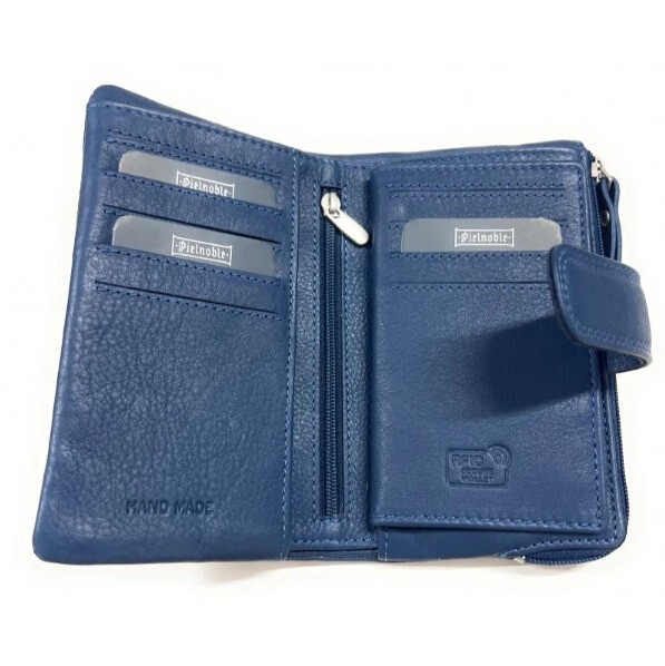 Cartera PIELNOBLE M azul PB313 (1)