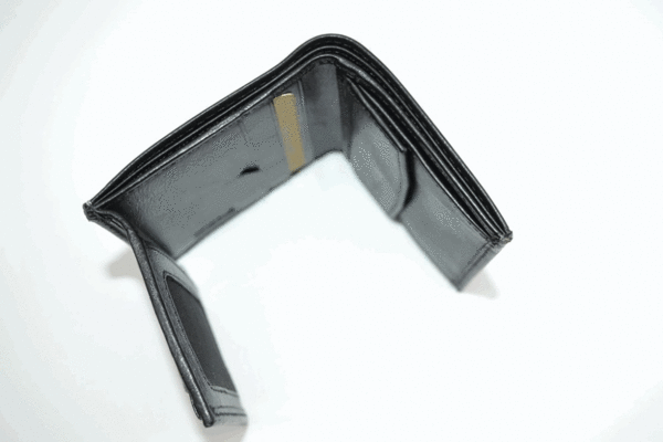 Cartera PIELNOBLE Rustic con monedero PR330 negro (4)