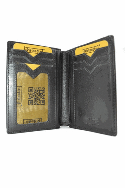 Cartera PIELNOBLE Rustic mod.PR232 negro (4)