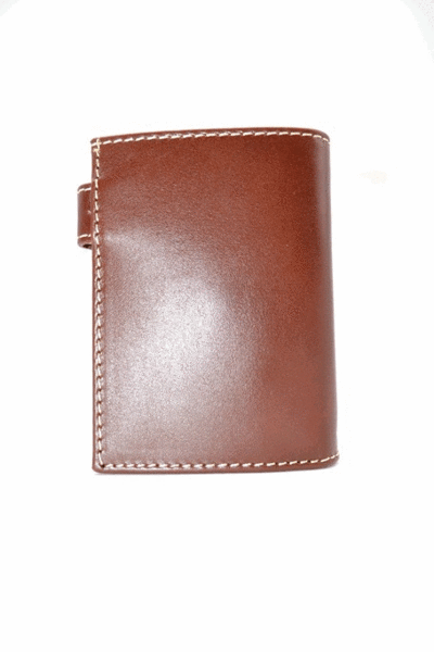 Cartera PIELNOBLE Rustic monedero con cierre 228PR libano (1)