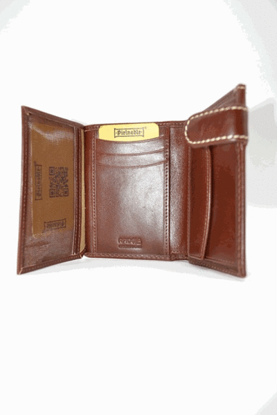 Cartera PIELNOBLE Rustic monedero con cierre 228PR libano (3)