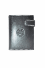 Cartera PIELNOBLE Rustic monedero con cierre 228Pr negra