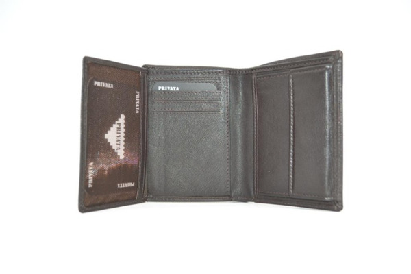 Cartera PRIVATA Life con monedero marron (3)