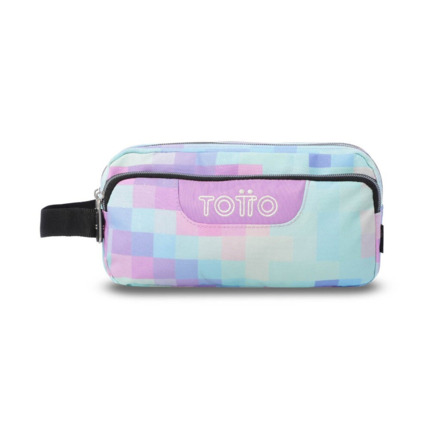 Estuche escolar TOTTO tres compartimentos Piselly