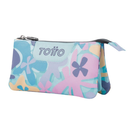 Estuche TOTTO tablero Flores Hawaianas 6JS