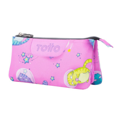 Estuche TOTTO tablero Gatos Astronautas 9I9