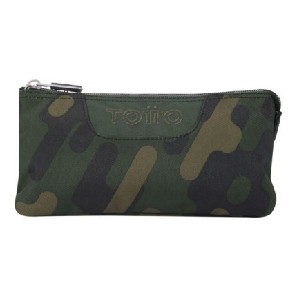 Estuche TOTTO tablero verde camuflaje