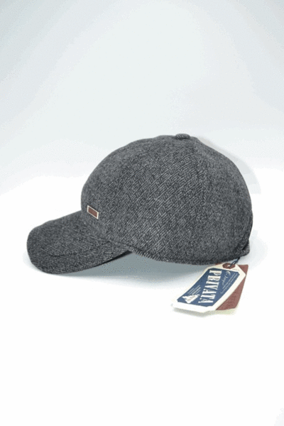 Gorra PRIVATA con orejeras gris (2)