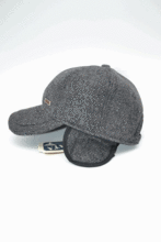 Gorra PRIVATA con orejeras gris