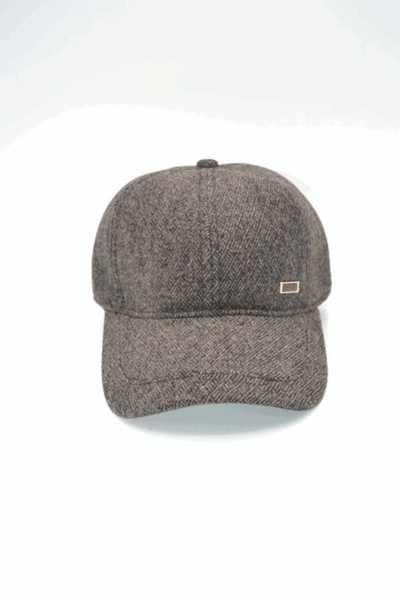 Gorra PRIVATA con orejeras marron
