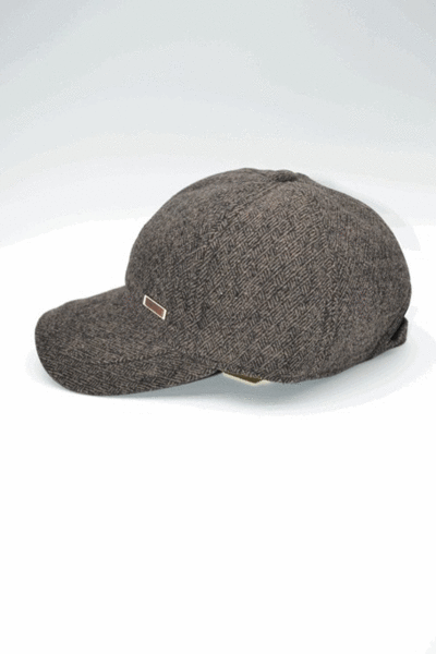 Gorra PRIVATA con orejeras marron (1)
