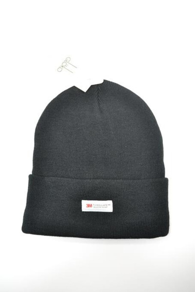 Gorro de lana THINSULATE con forro polar negro