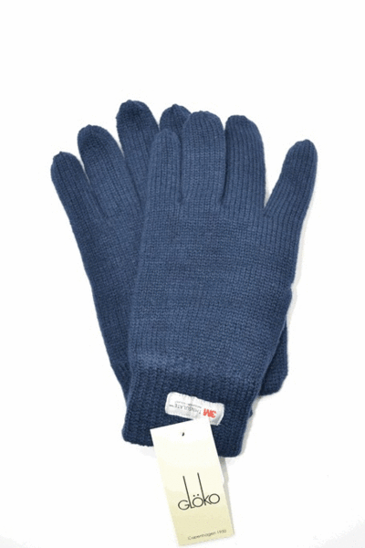 Guantes de hombre GLOKO polar thinsulate azul