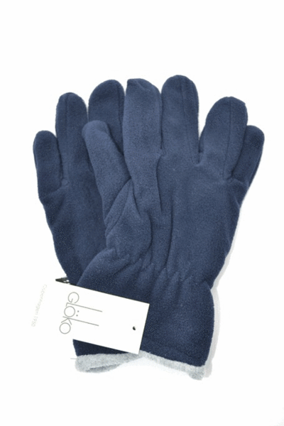 Guantes de hombre GLOKO rivete polar thinsulate azul