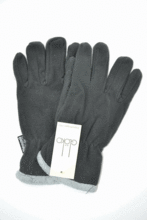 Guantes de hombre GLOKO rivete polar thinsulate gris oscuro