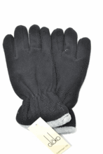 Guantes de hombre GLOKO rivete polar thinsulate negro