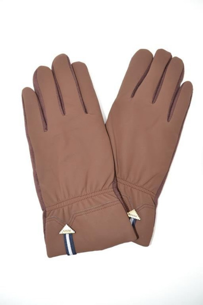 Guantes de hombre PRIVATA con forro marron