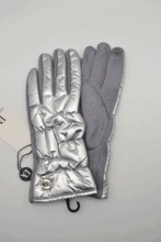 Guantes de mujer DON ALGODON tactil metal plata
