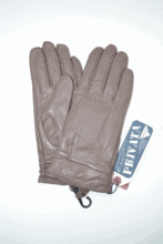 Guantes de Piel de mujer PRIVATA taupe Talla X/XL