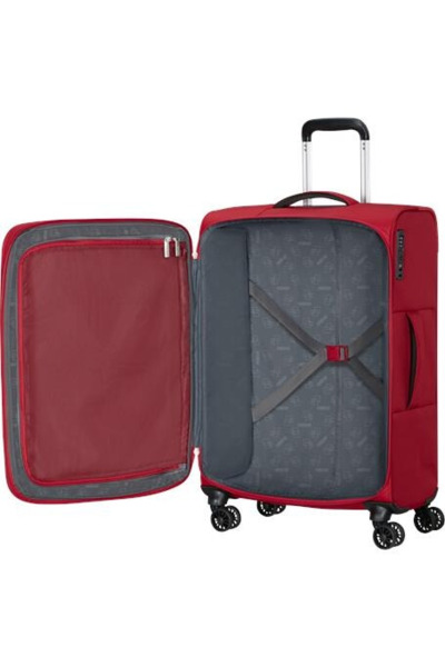 Maleta American Tourister CLOUDRIDER M 67cm Roja (2)