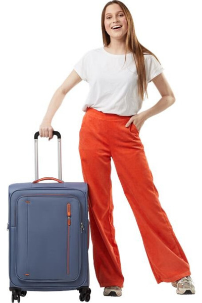 Maleta American Tourister CLOUDRIDER M 67cm Stone Blue (5)