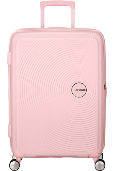 Maleta American Tourister SOUNDBOX expandible 67 cm Pastel Pink (1)