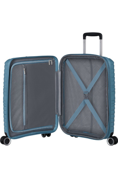Maleta de cabina American Tourister FLYTWIST exp.55 cm Storm Blue (2)