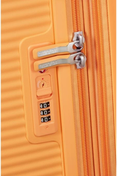 Maleta de cabina American Tourister SOUNDBOX Papaya Pop (2)