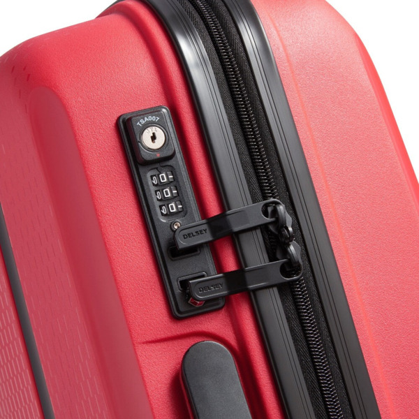 Maleta de cabina DELSEY PARIS Belmont plus Tangerine orange (5)
