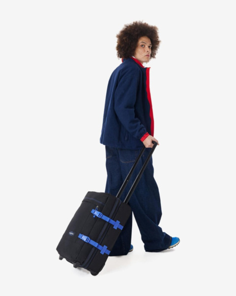 Maleta de cabina EASTPAK Tranverz S Authentic Original Kontrast Black Blue (4)