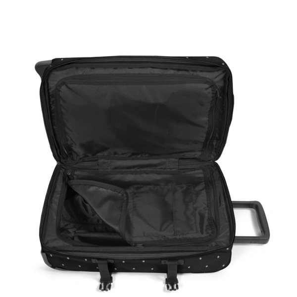 Maleta de cabina EASTPAK Tranverz S Dots Black Silver (1)