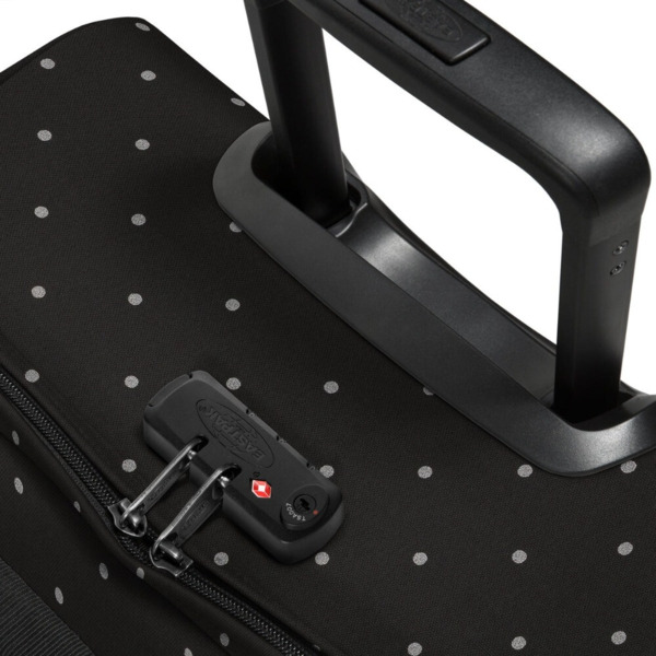 Maleta de cabina EASTPAK Tranverz S Dots Black Silver (2)