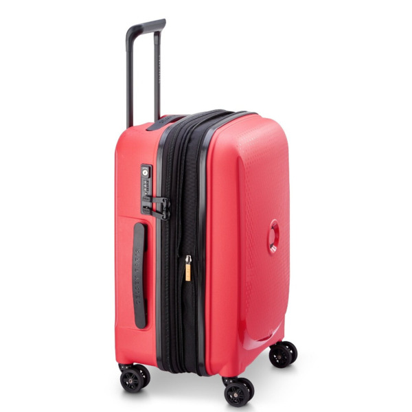 Maleta de cabina expandible DELSEY PARIS Belmont plus Tangerine orange (3)