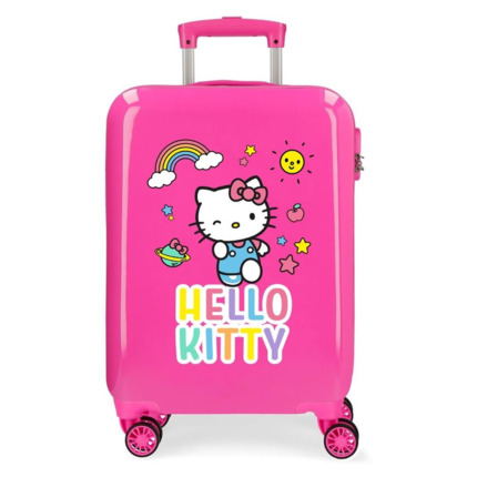 MALETA DE CABINA HELLO KITTY YOU ARE CUTE  FUCSIA