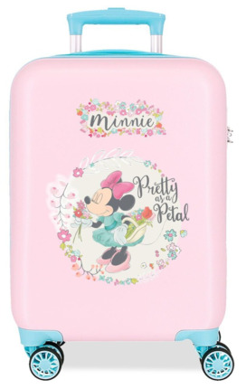 Maleta de cabina MINNIE FLORALS ROSA