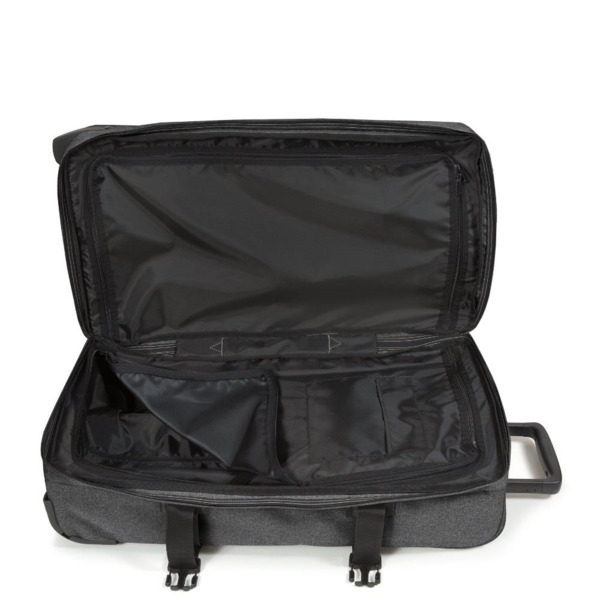 Maleta EASTPAK Tranverz M Black Denim (2)