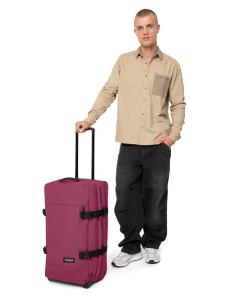Maleta EASTPAK Tranverz M Wine Burgundy (6)